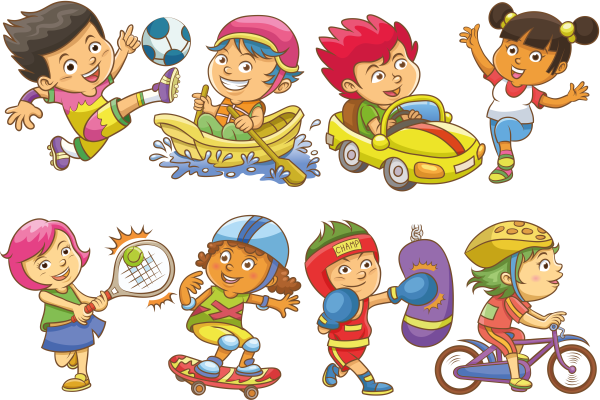 Спорт картинки для детей на прозрачном фоне