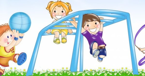 Фон о спорте для детей дошкольного возраста