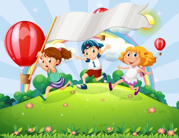 Летняя площадка для детей