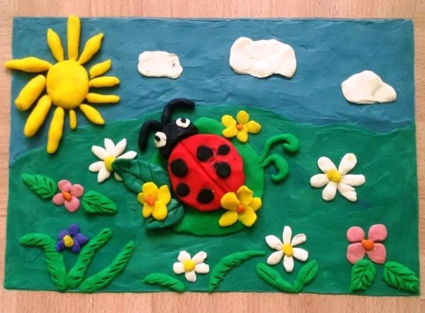 Пластилиновые аппликации для детей