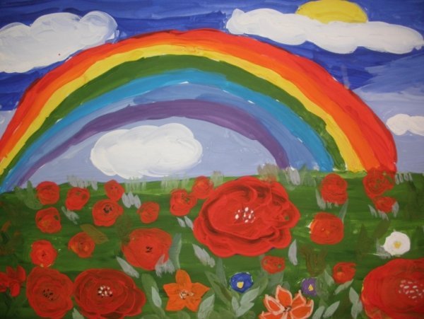 Рисование Радуга