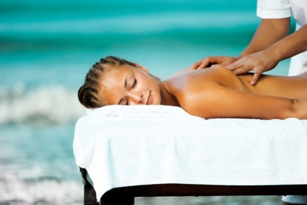 Массаж на море