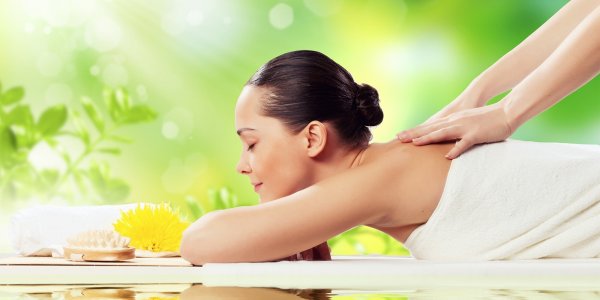 Фон для рекламы массажа