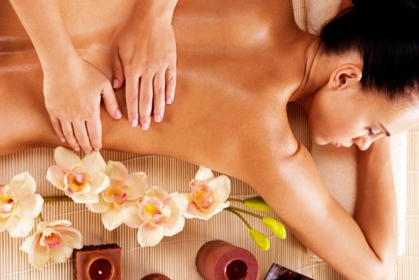 Фон для рекламы массажа