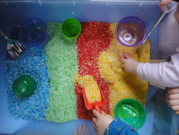 Сенсорные игры для детей