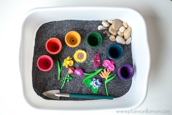 Сенсорные коробки наполнение