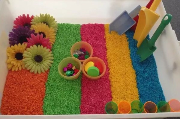 Сенсорные игры для детей