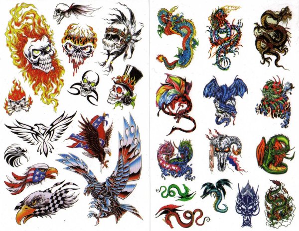 Самые крутые Татуировки для детей