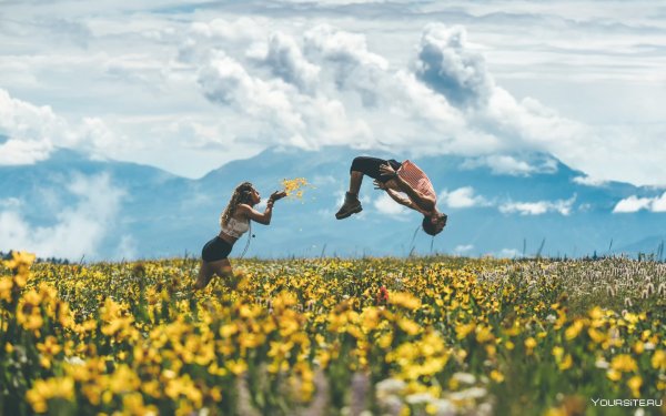 Пикник в лесу