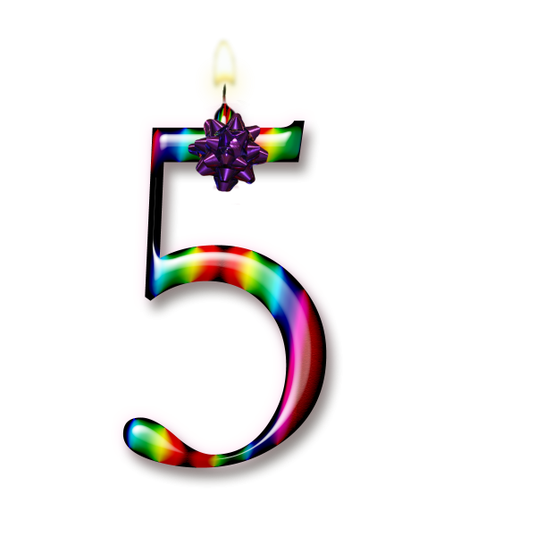 С юбилеем 5 лет