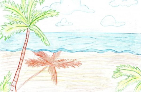 Пейзажи для срисовки