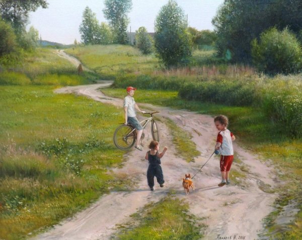 Палачев Вячеслав картины дети