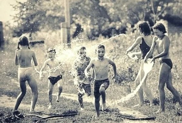 Советские дети летом