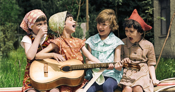 Счастливые советские дети