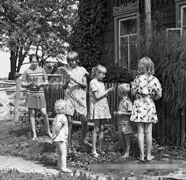 СССР 70е деревня