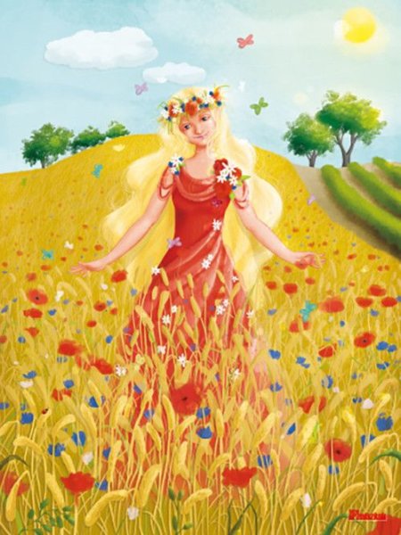 Лето в образе человека