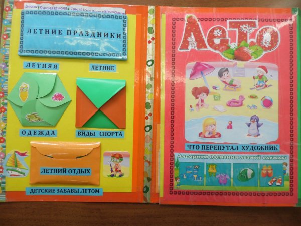 Лэпбук лето