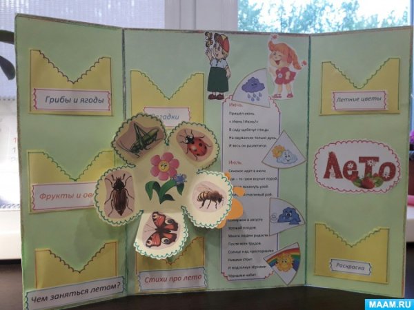 Лэпбук лето