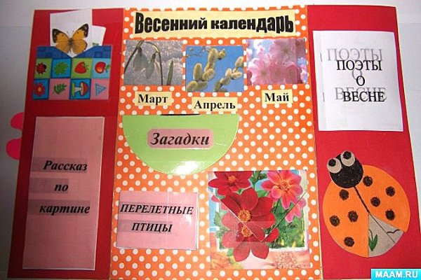 Весенние цветы для лэпбука