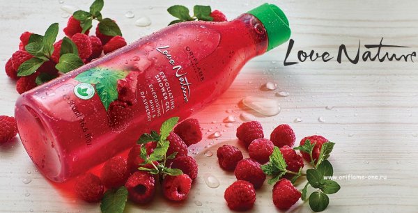 Гель для душа Love nature Oriflame