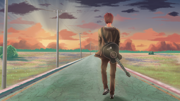 Бесконечное лето Семен с гитарой