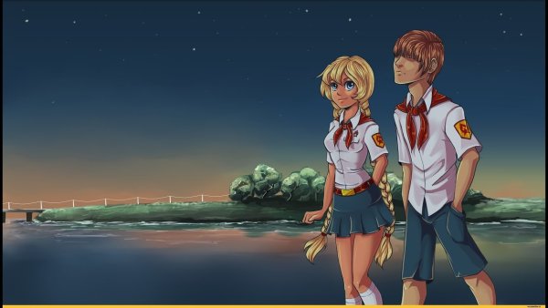 Everlasting Summer Славя и Семен