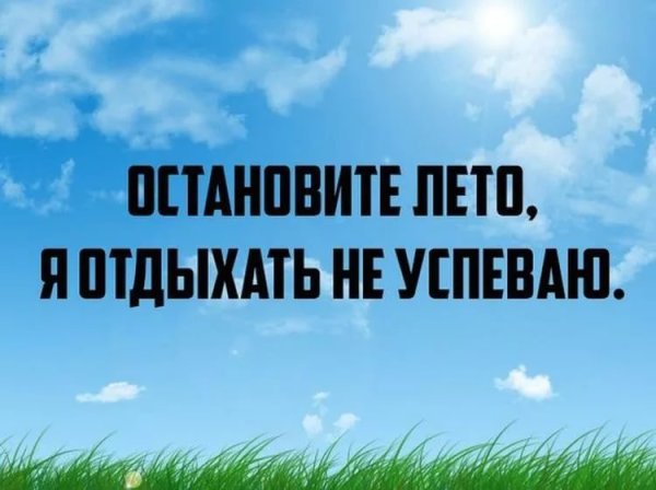 Лето каникулы