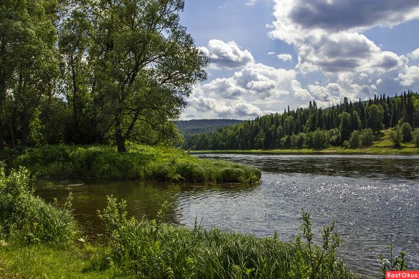 Лето Инзер Башкирия