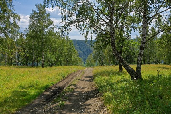 Луга деревни Башкирия