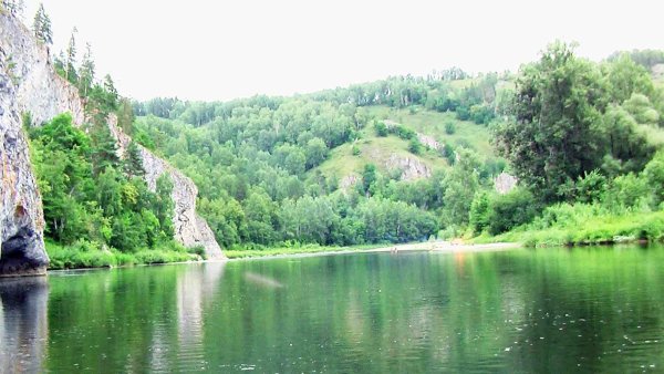 Река Сакмара Башкирия