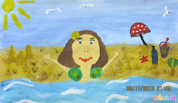 Рисунки на летнюю тему