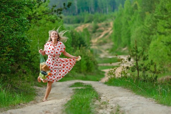 Бегу по тропинке