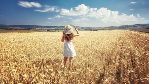 Девушка солнце