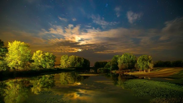 Природа вечер