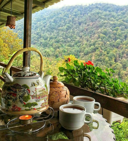 Чаепитие в горах