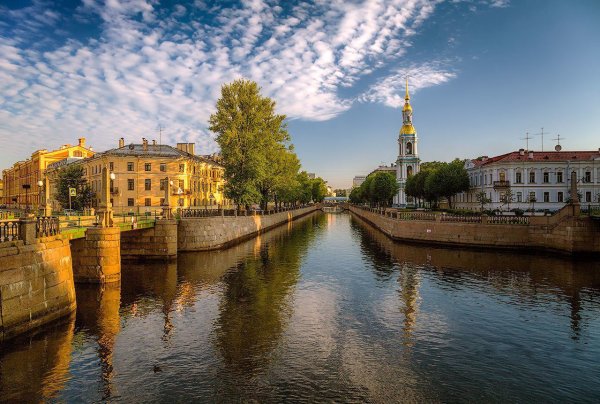 Ночной Санкт-Петербург летом
