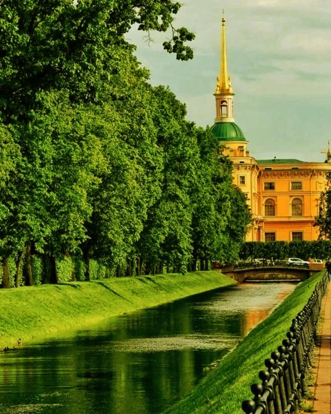 Питер лето Иссаковский собор