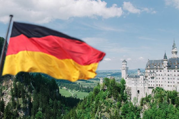 Туристы в Германии