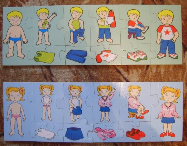 Алгоритм одевания для детей в садик