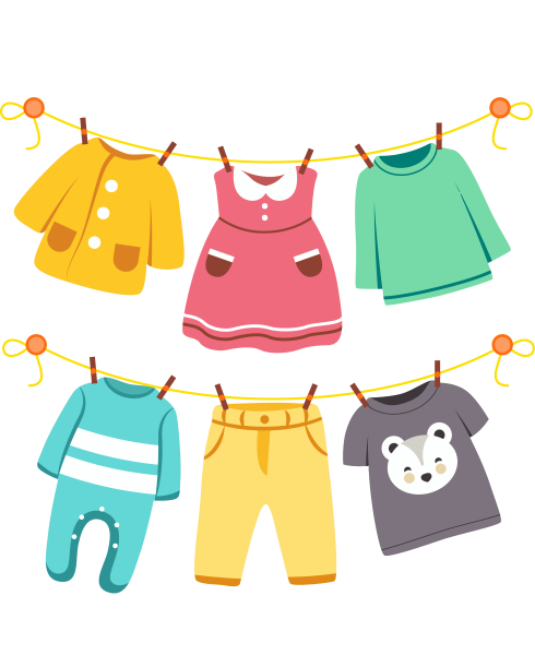 Предметы одежды для детей