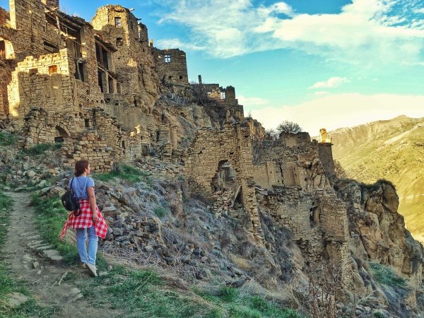 Сулакский каньон в Дагестане в мае