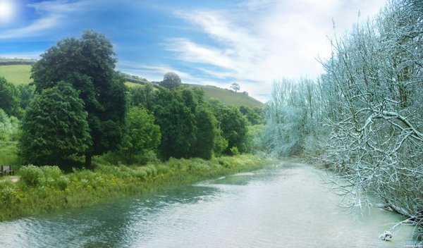 Пейзаж по временам года