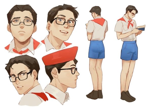 Лето в Пионерском галстуке арты