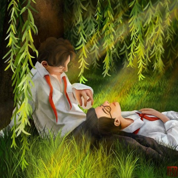 Лето в Пионерском галстуке арты Юра и Володя