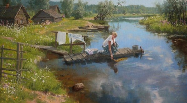 Природа деревня