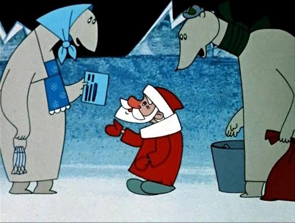 Дед Мороз и мультфильм 1969