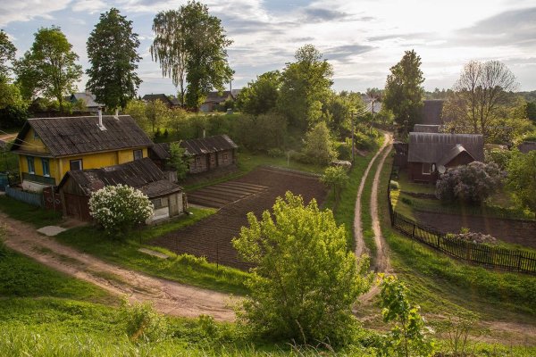 Деревня природа Проселочная дорога