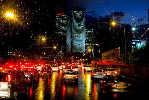 Лос Анджелес улица фонарей