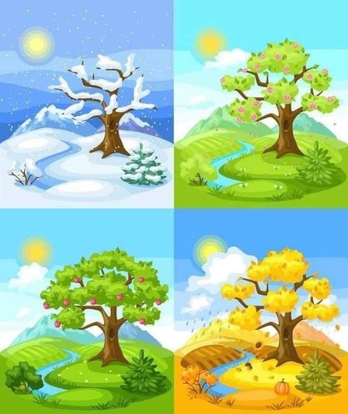 Четыре сезона для детей