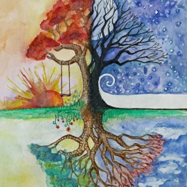 Идеи для рисунков времена года